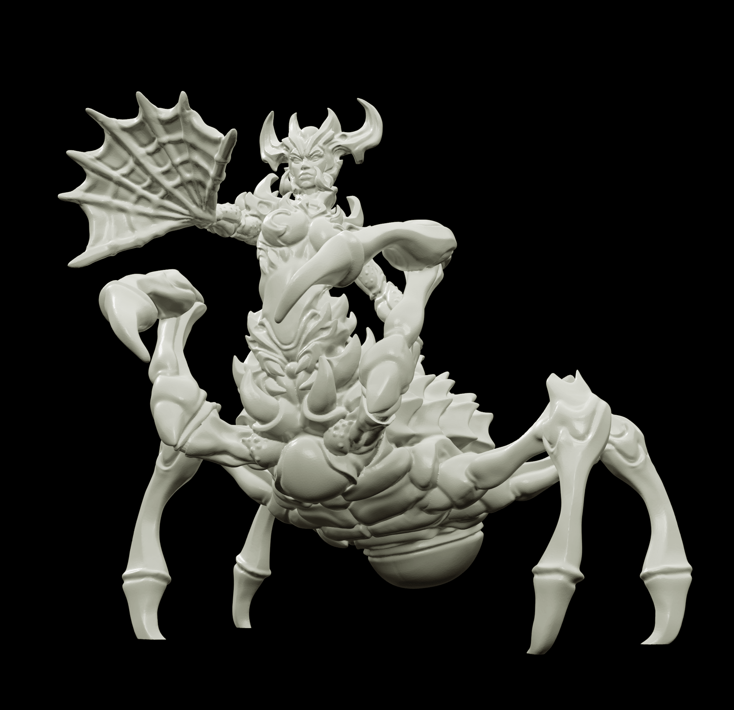 3D Printed Bestiary Vol. 4 Nafarrate - Arachne Spider 32mm Ragnarok D&D - 3D Printing Boss 