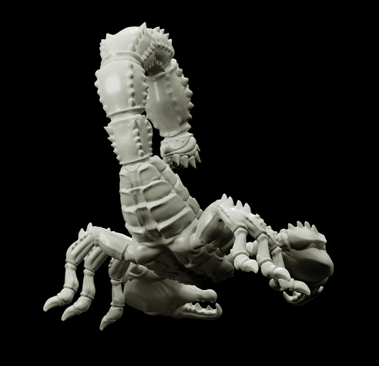 3D Printed Bestiary Vol. 4 Nafarrate - Astrakon Scorpion 32mm Ragnarok D&D - 3D Printing Boss 