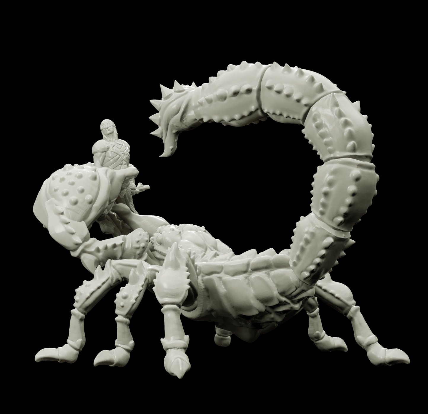 3D Printed Bestiary Vol. 4 Nafarrate - Astrakon Scorpion 32mm Ragnarok D&D - 3D Printing Boss 