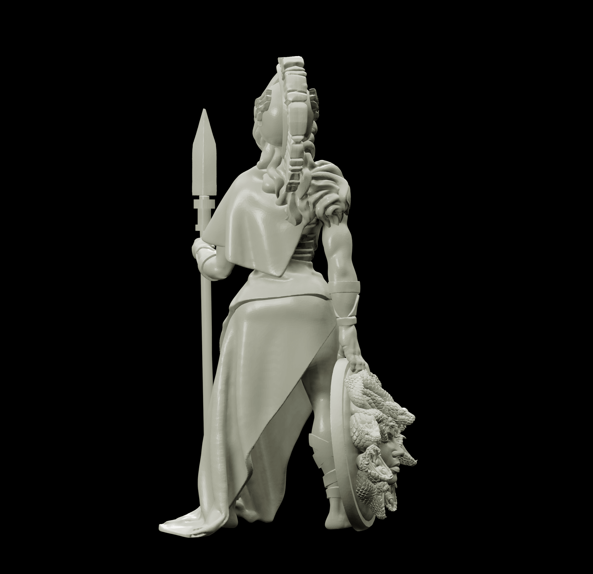 3D Printed Bestiary Vol. 4 Nafarrate - Athena 32mm Ragnarok D&D - 3D Printing Boss 