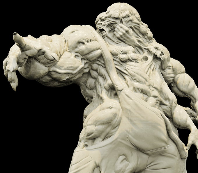 3D Printed Bestiary Vol. 4 Nafarrate - Biir'zha Aberration 32mm Ragnarok D&D - 3D Printing Boss 