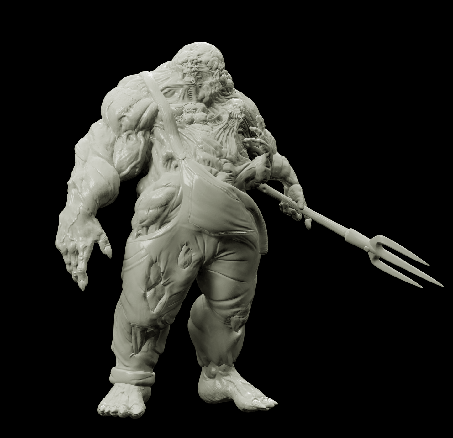 3D Printed Bestiary Vol. 4 Nafarrate - Biir'zha Aberration 32mm Ragnarok D&D - 3D Printing Boss 