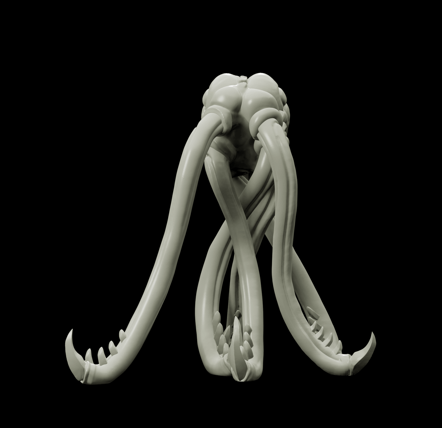 3D Printed Bestiary Vol. 4 Nafarrate - Brain Abomination 32mm Ragnarok D&D - 3D Printing Boss 
