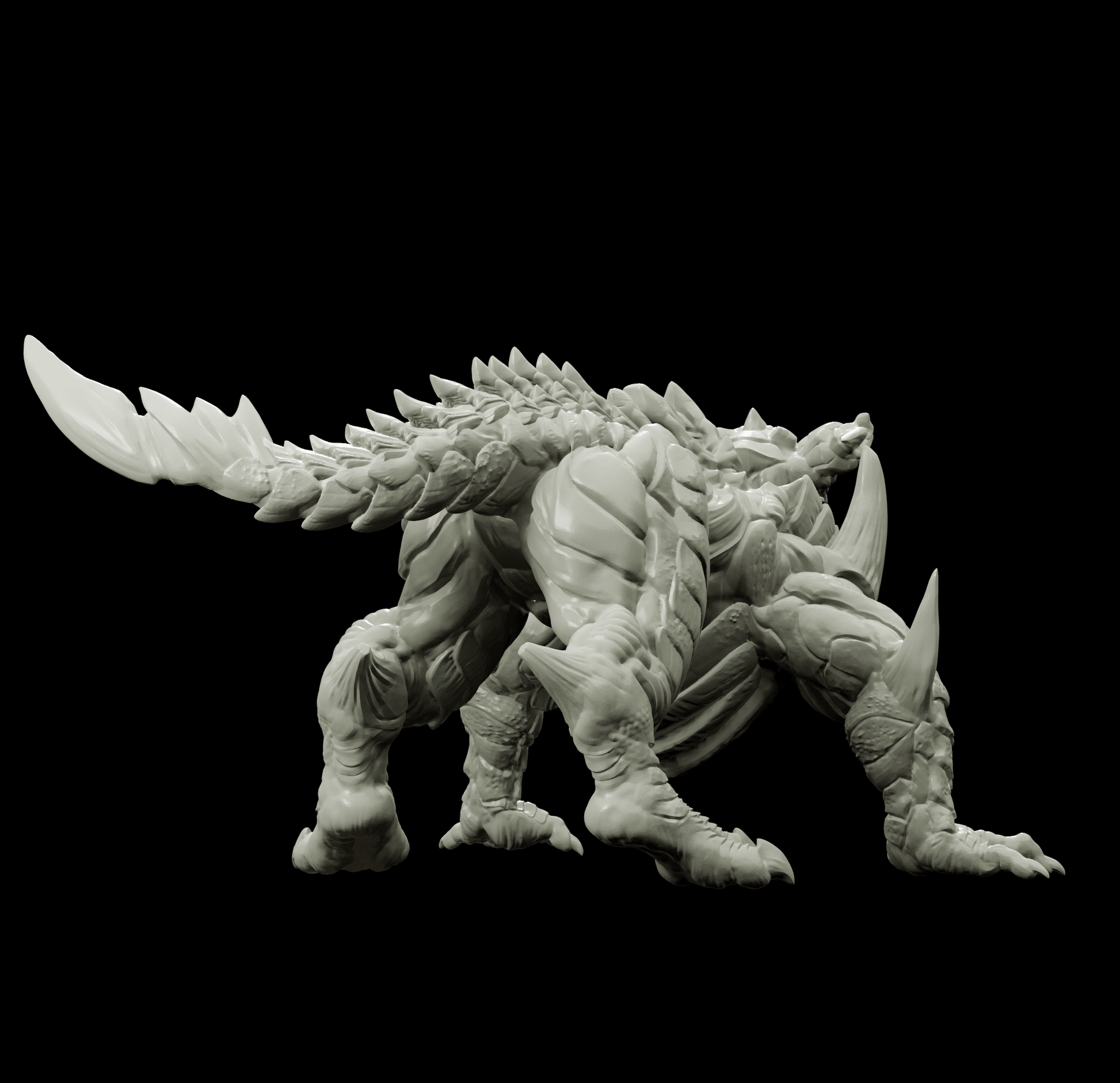 3D Printed Bestiary Vol. 4 Nafarrate - Cidraen Thunder Dragon 32mm Ragnarok D&D - 3D Printing Boss 