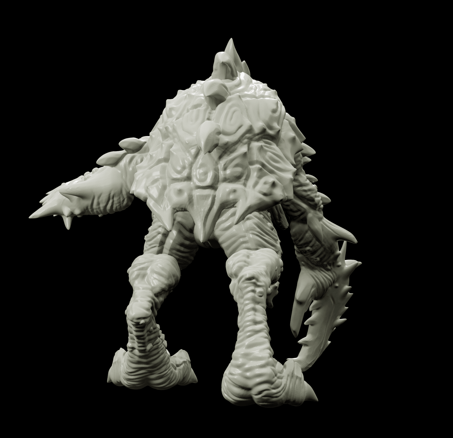 3D Printed Bestiary Vol. 4 Nafarrate - Corvolture Beast 32mm Ragnarok D&D - 3D Printing Boss 