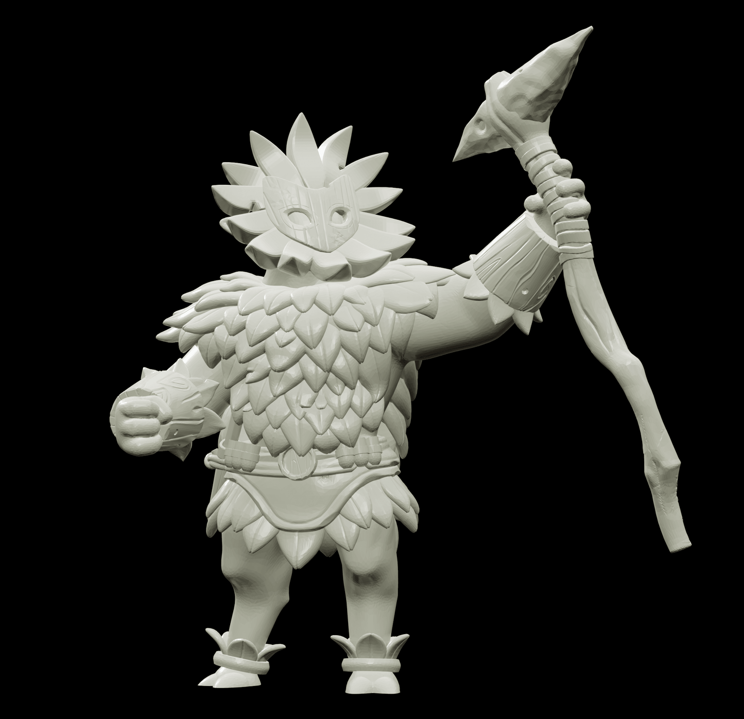 3D Printed Bestiary Vol. 4 Nafarrate - Forrest Spirit Minions 32mm Ragnarok D&D - 3D Printing Boss 