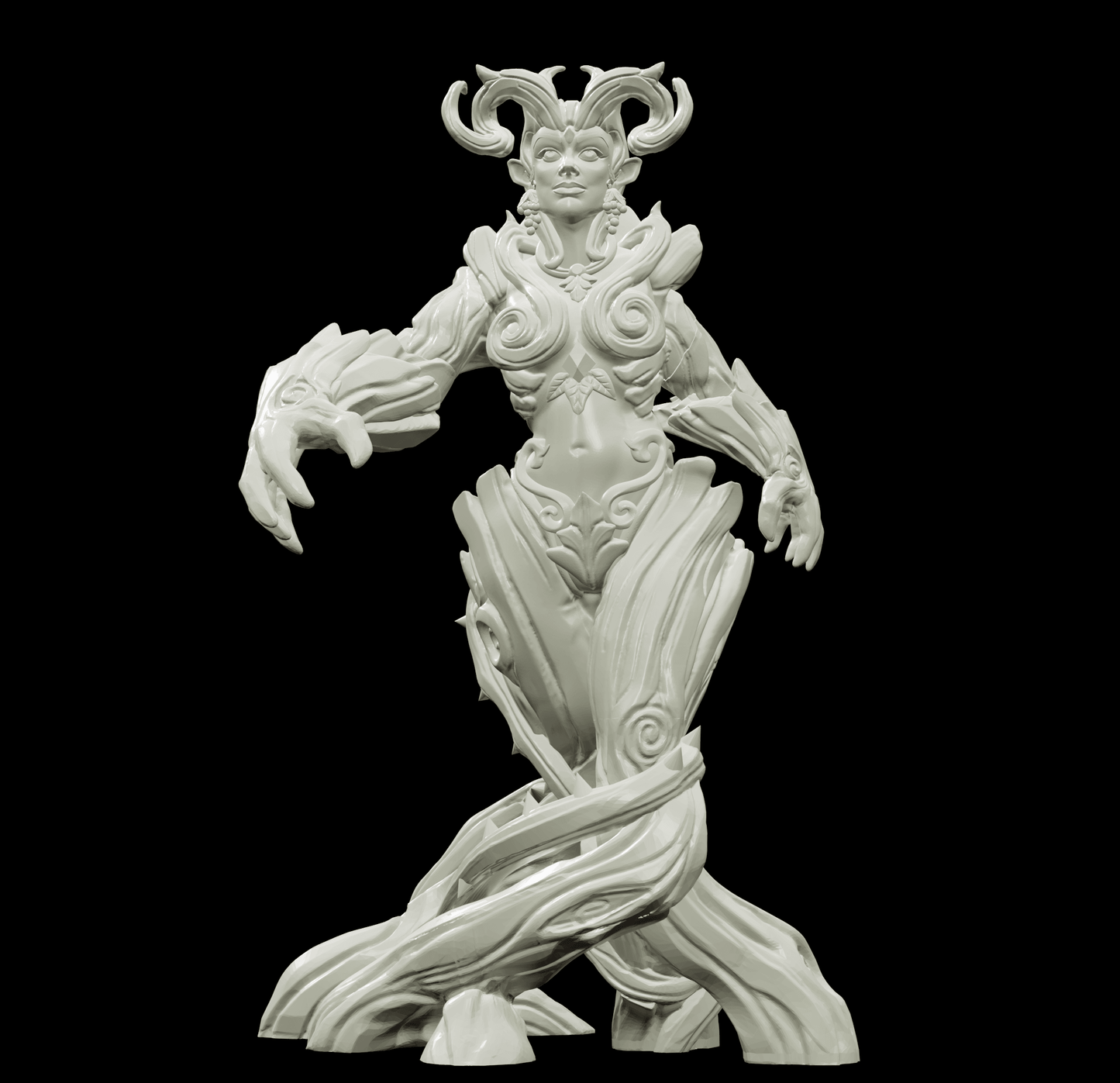 3D Printed Bestiary Vol. 4 Nafarrate - Gaia 32mm Ragnarok D&D - 3D Printing Boss 