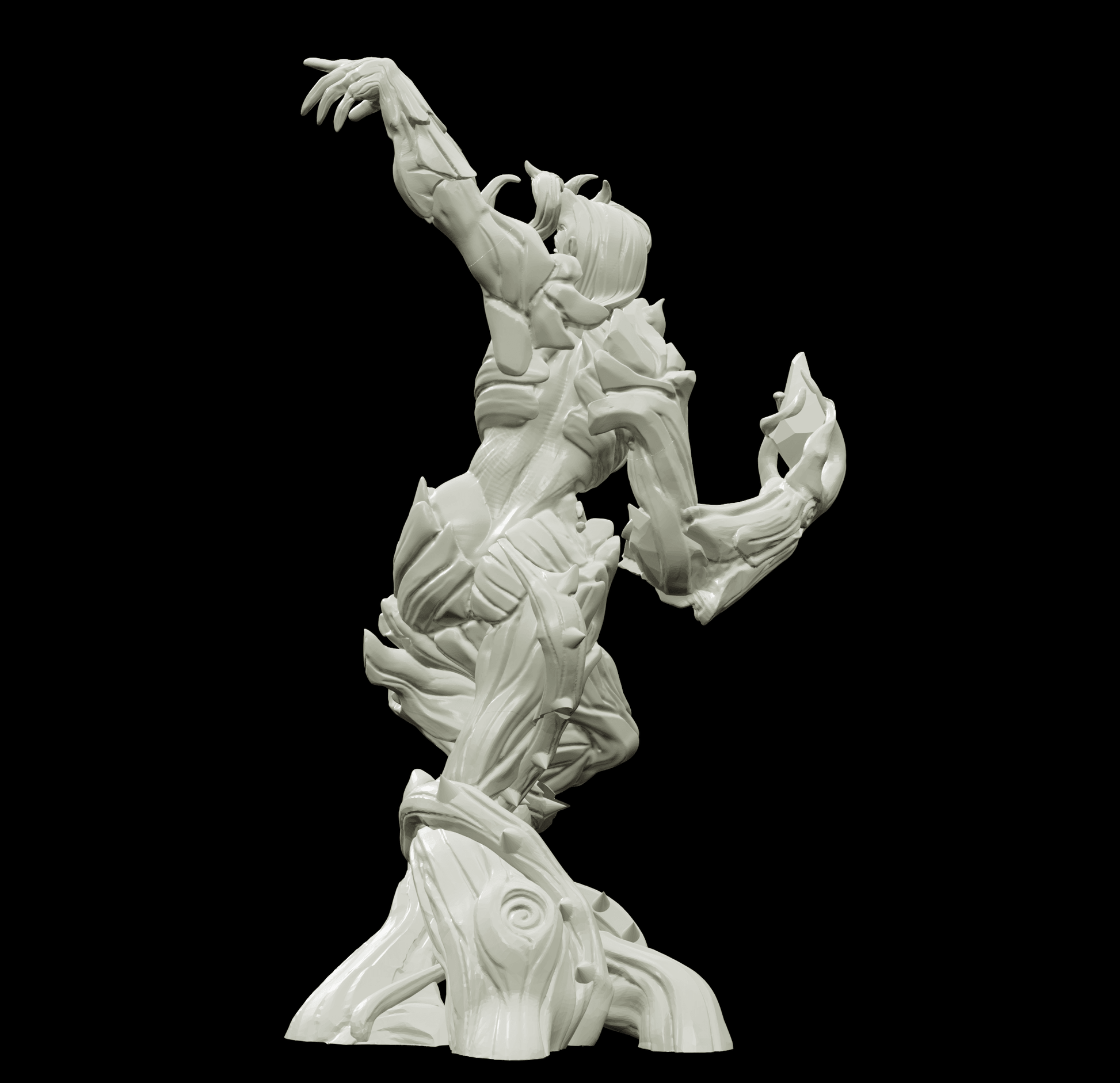 3D Printed Bestiary Vol. 4 Nafarrate - Gaia 32mm Ragnarok D&D - 3D Printing Boss 