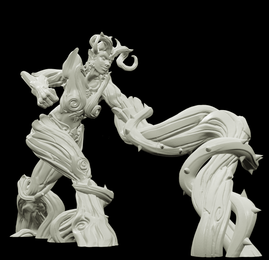 3D Printed Bestiary Vol. 4 Nafarrate - Gaia 32mm Ragnarok D&D - 3D Printing Boss 