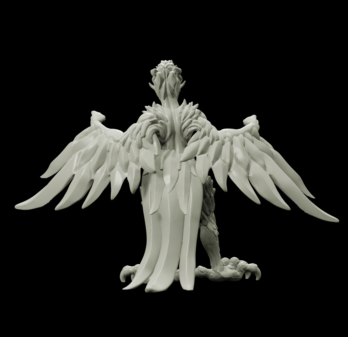 3D Printed Bestiary Vol. 4 Nafarrate - Harpy 32mm Ragnarok D&D - 3D Printing Boss 