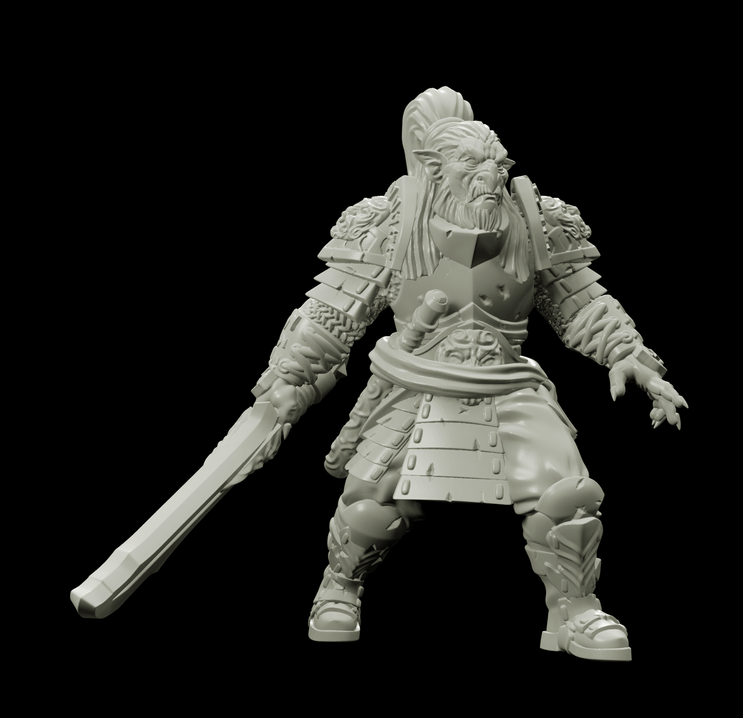 3D Printed Bestiary Vol. 4 Nafarrate - Hobgoblin 32mm Ragnarok D&D - 3D Printing Boss 