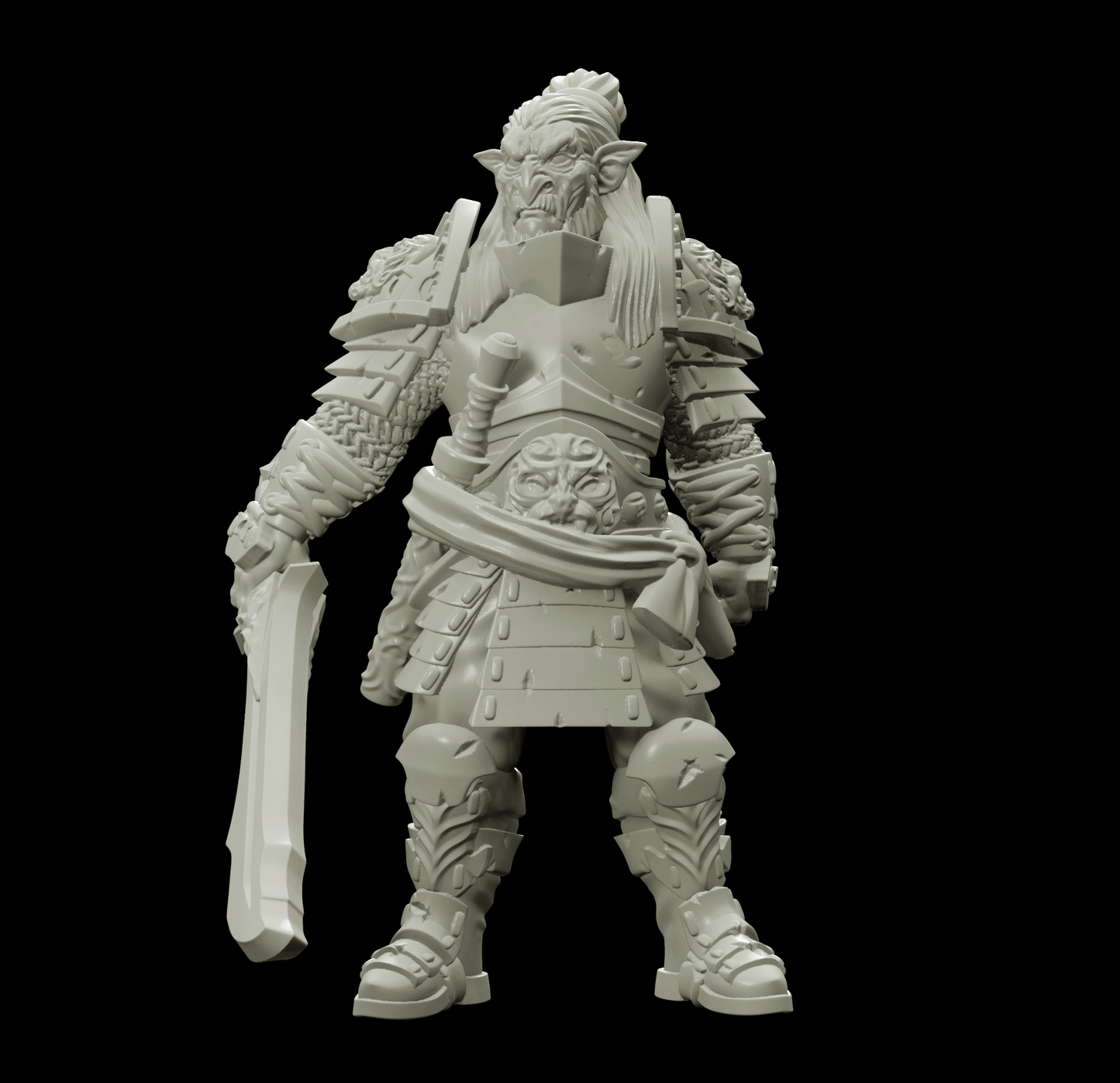 3D Printed Bestiary Vol. 4 Nafarrate - Hobgoblin 32mm Ragnarok D&D - 3D Printing Boss 
