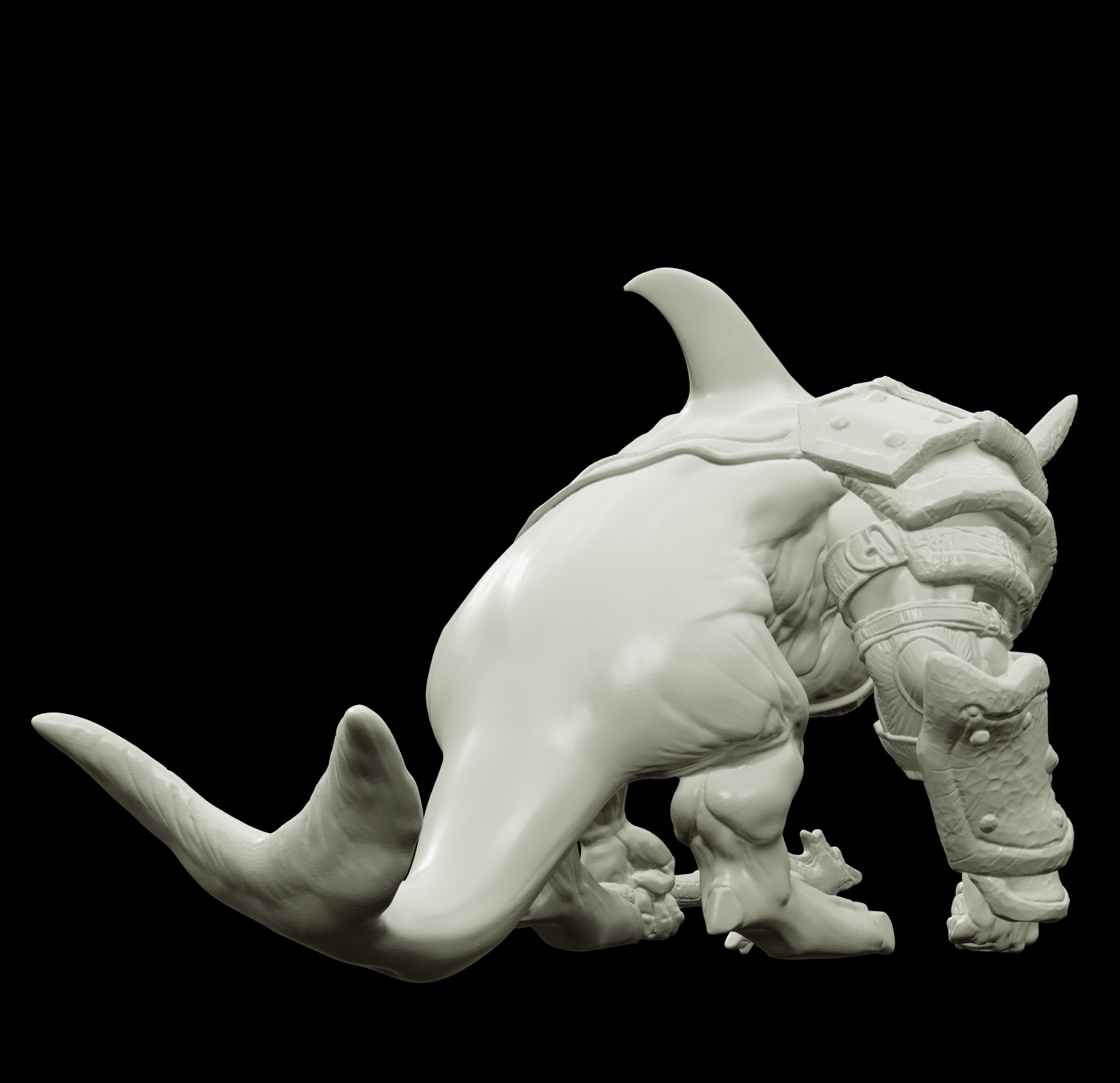 3D Printed Bestiary Vol. 4 Nafarrate - Jikax Killer Whale 32mm Ragnarok D&D - 3D Printing Boss 