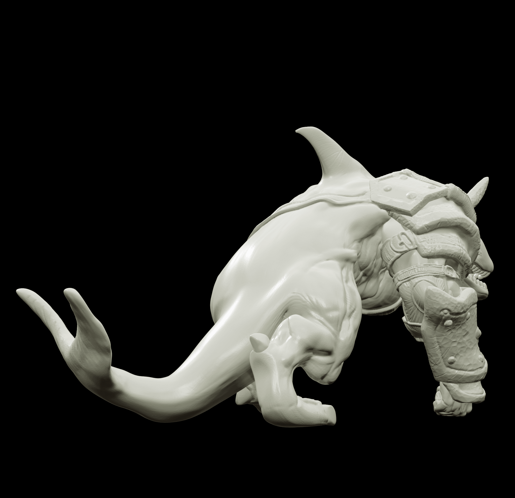3D Printed Bestiary Vol. 4 Nafarrate - Jikax Killer Whale 32mm Ragnarok D&D - 3D Printing Boss 