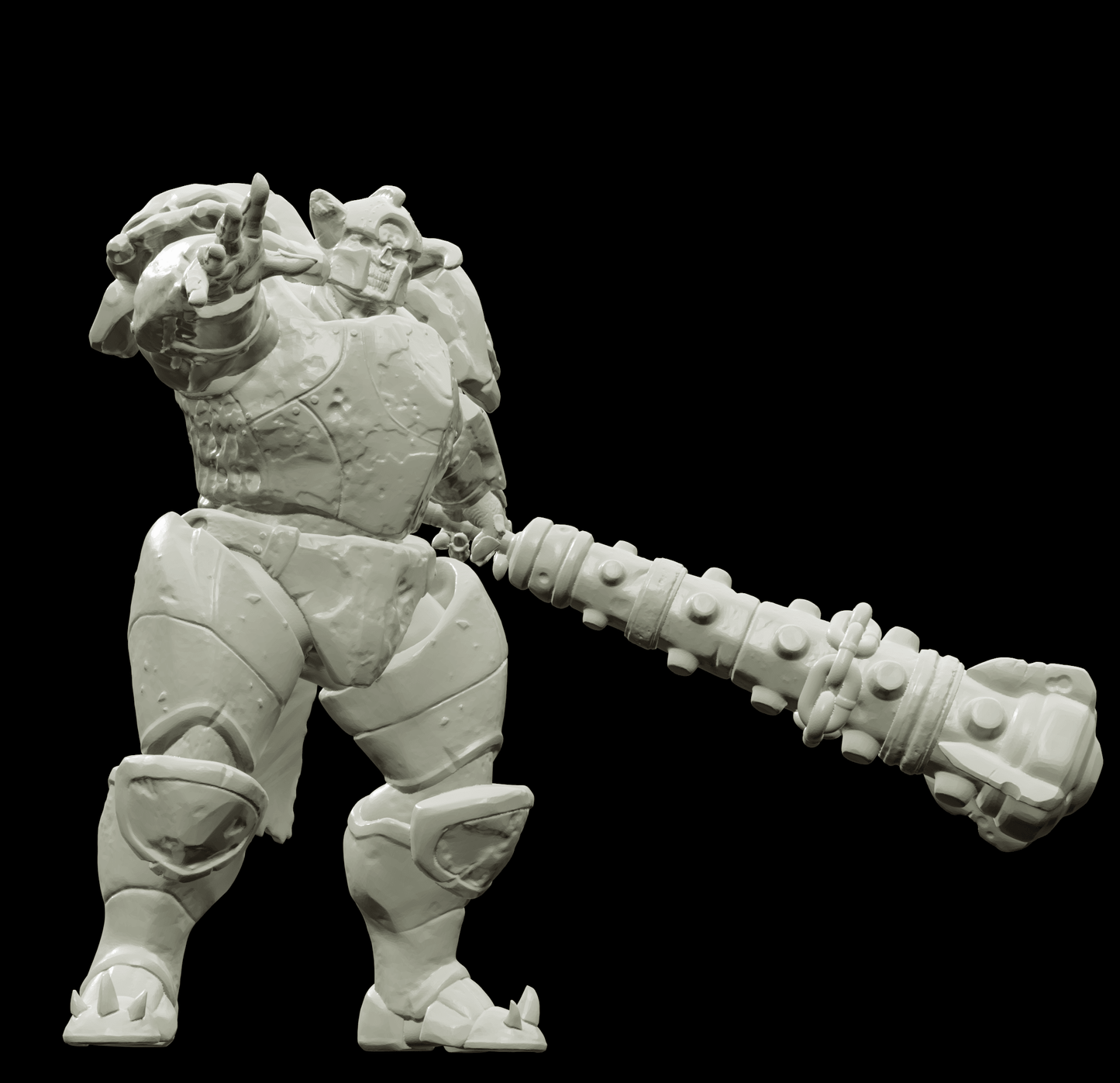 3D Printed Bestiary Vol. 4 Nafarrate - Juggernaut 32mm Ragnarok D&D - 3D Printing Boss 
