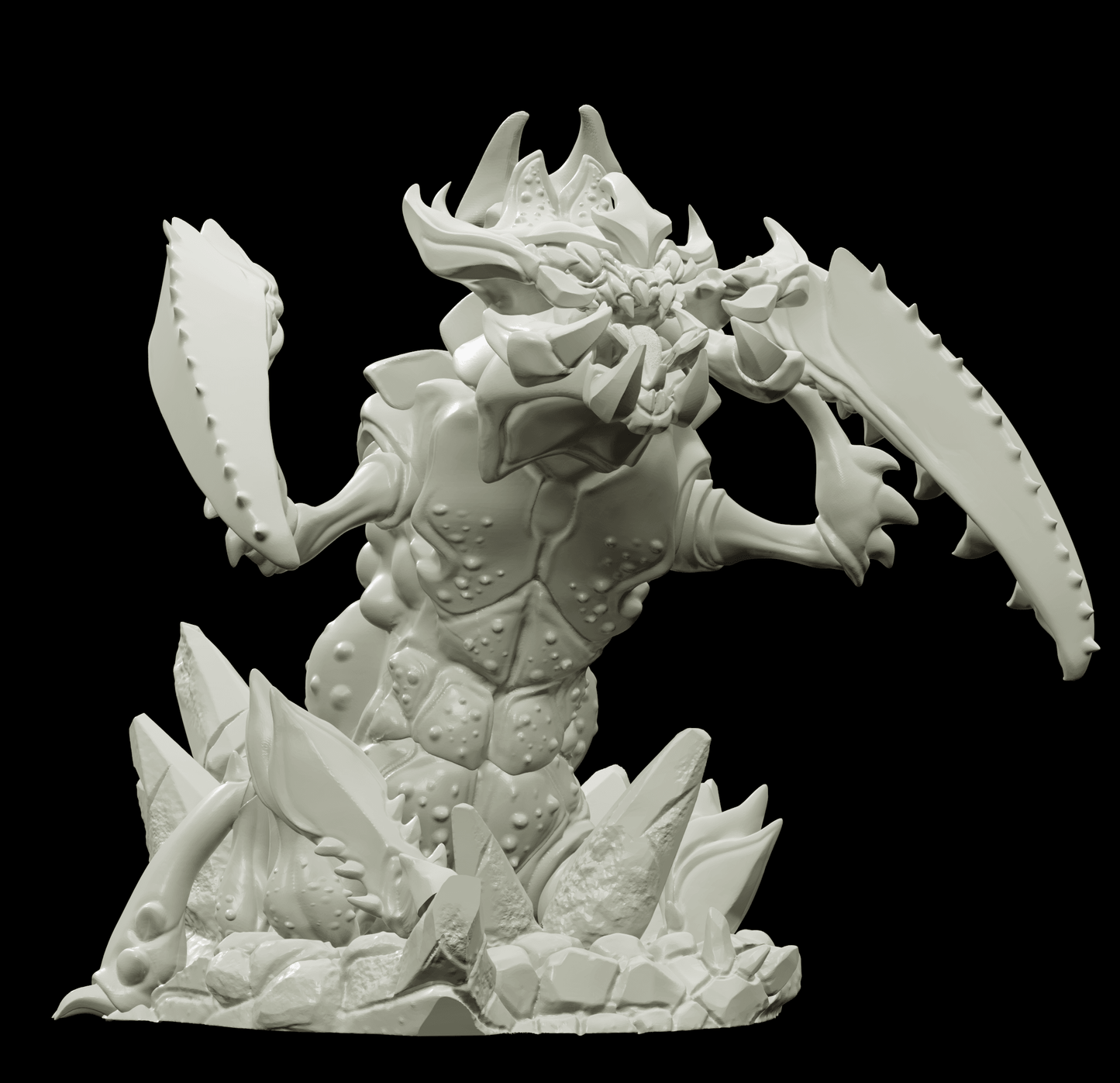 3D Printed Bestiary Vol. 4 Nafarrate - Khepri Demon Fiend 32mm Ragnarok D&D - 3D Printing Boss 