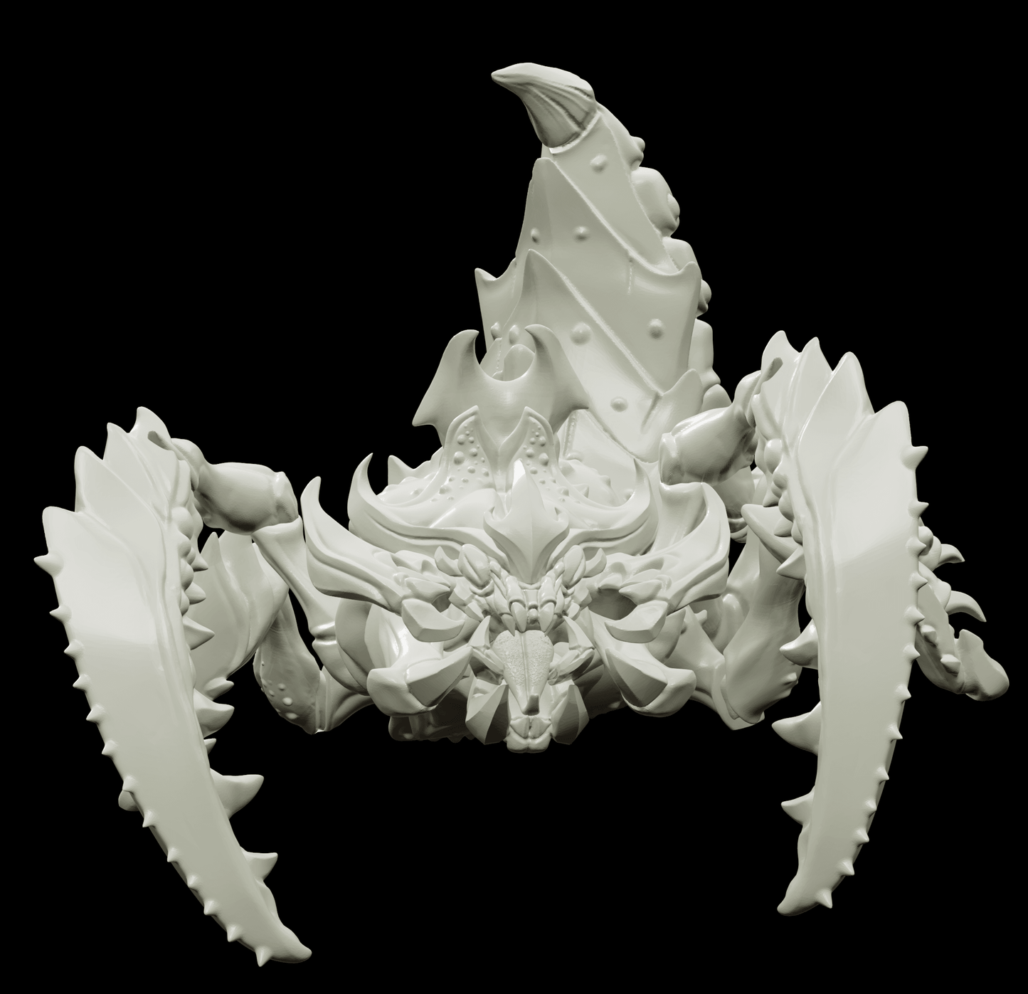 3D Printed Bestiary Vol. 4 Nafarrate - Khepri Demon Fiend 32mm Ragnarok D&D - 3D Printing Boss 