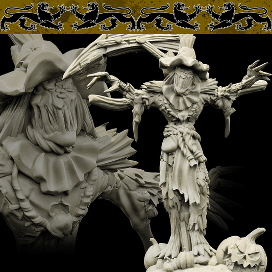 3D Printed Bestiary Vol. 4 Nafarrate - Scarecrow Construct 32mm Ragnarok D&D - 3D Printing Boss 