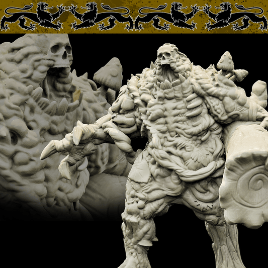 3D Printed Bestiary Vol. 4 Nafarrate - Serrath Shambling Mound 32mm Ragnarok D&D - 3D Printing Boss 