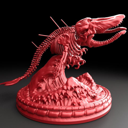 3D Printed Bestiary Vol. 5 Nafarrate - Bake Kujira 32mm Ragnarok D&D - 3D Printing Boss 