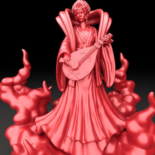 3D Printed Bestiary Vol. 5 Nafarrate - Benzaiten 32mm Ragnarok D&D - 3D Printing Boss 