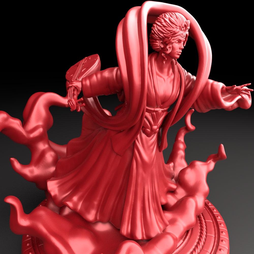 3D Printed Bestiary Vol. 5 Nafarrate - Benzaiten 32mm Ragnarok D&D - 3D Printing Boss 