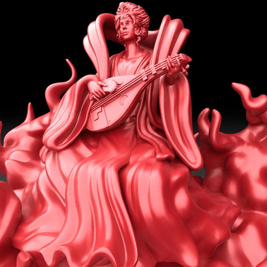 3D Printed Bestiary Vol. 5 Nafarrate - Benzaiten 32mm Ragnarok D&D - 3D Printing Boss 