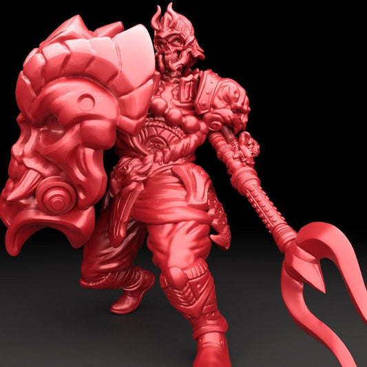 3D Printed Bestiary Vol. 5 Nafarrate - Bone Defender 32mm Ragnarok D&D - 3D Printing Boss 