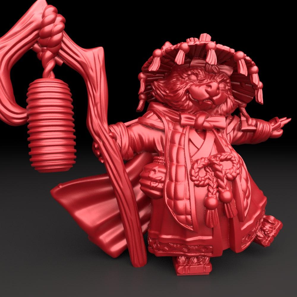 3D Printed Bestiary Vol. 5 Nafarrate Danzaburou - 32mm Ragnarok D&D - 3D Printing Boss 