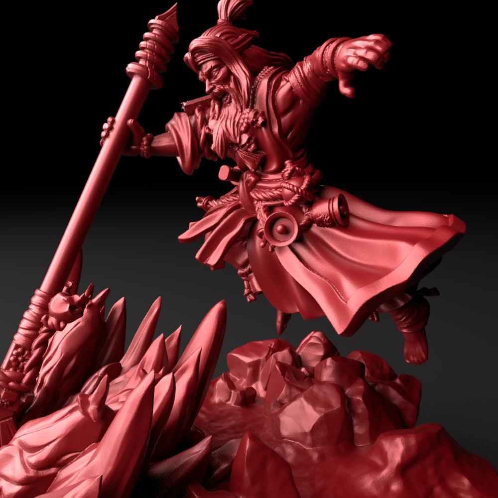 3D Printed Bestiary Vol. 5 Nafarrate Izanagi - 32mm Ragnarok D&D - 3D Printing Boss 