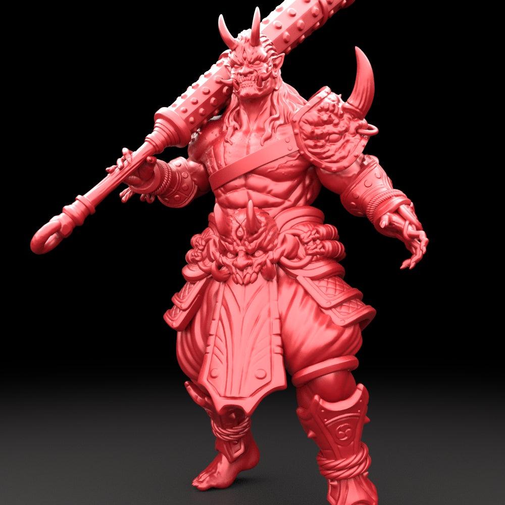 3D Printed Bestiary Vol. 5 Nafarrate - Oni 32mm Ragnarok D&D - 3D Printing Boss 