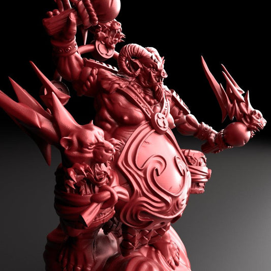 3D Printed Bestiary Vol. 5 Nafarrate - Raijin 32mm Ragnarok D&D - 3D Printing Boss 