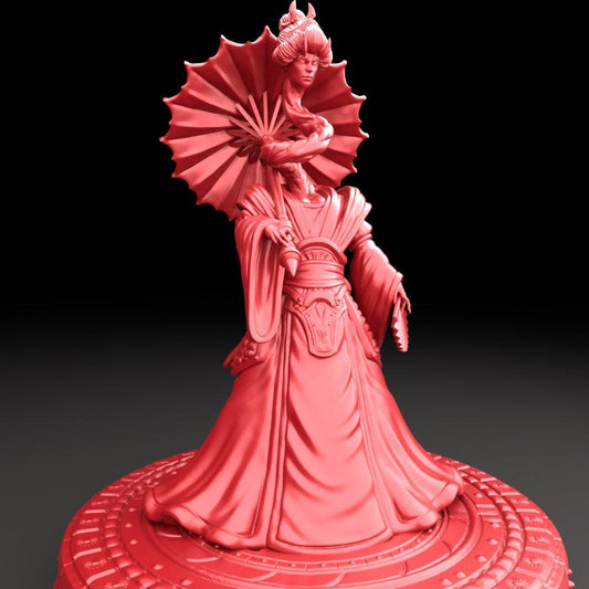 3D Printed Bestiary Vol. 5 Nafarrate - Rokurokubi 32mm Ragnarok D&D - 3D Printing Boss 