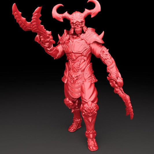 3D Printed Bestiary Vol. 5 Nafarrate - Skull Rogue 32mm Ragnarok D&D - 3D Printing Boss 