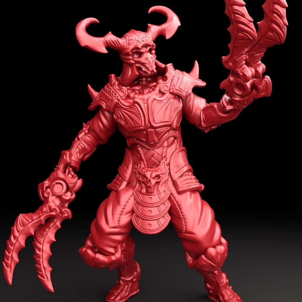 3D Printed Bestiary Vol. 5 Nafarrate - Skull Rogue 32mm Ragnarok D&D - 3D Printing Boss 