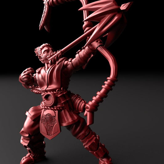 3D Printed Bestiary Vol. 5 Nafarrate - Tsukuyomi 32mm Ragnarok D&D - 3D Printing Boss 