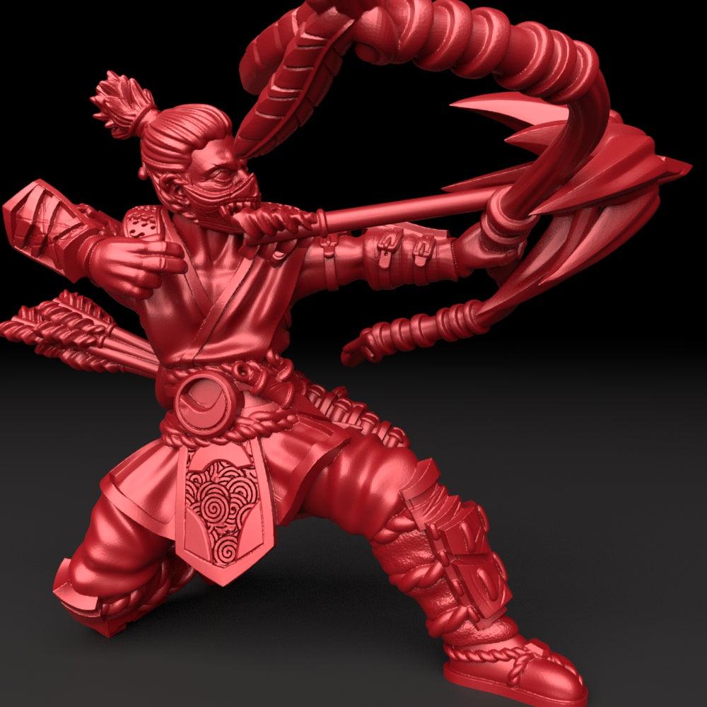 3D Printed Bestiary Vol. 5 Nafarrate - Tsukuyomi 32mm Ragnarok D&D - 3D Printing Boss 