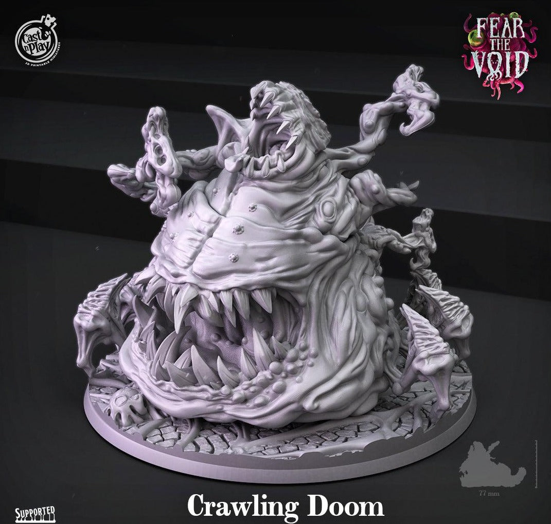 3D Printed Cast n Play Crawling Doom Fear the Void 28mm 32mm D&D - 3D Printing Boss 