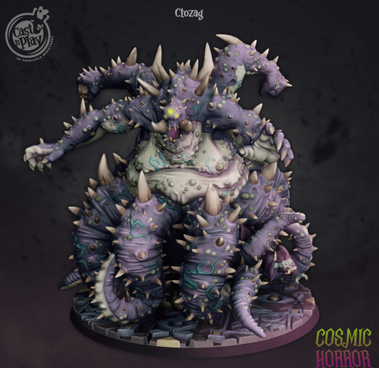 3D Printed Cast n Play Ctozag Cosmic Horrors 28mm 32mm D&D - 3D Printing Boss 