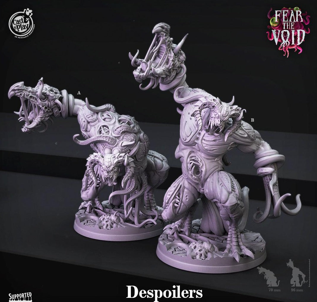 3D Printed Cast n Play Despoilers Fear the Void 28mm 32mm D&D - 3D Printing Boss 