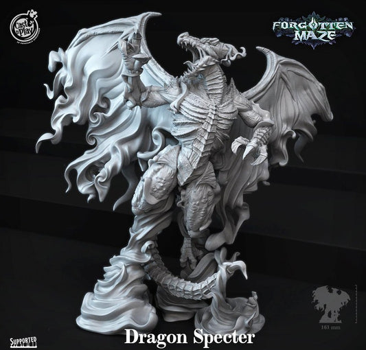 3D Printed Cast n Play Dragon Specter Forgotten Maze 28mm 32mm D&D - 3D Printing Boss 