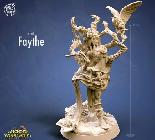 3D Printed Cast n Play Faythe Druid Ancient Woodlands 28mm 32mm D&D - 3D Printing Boss 