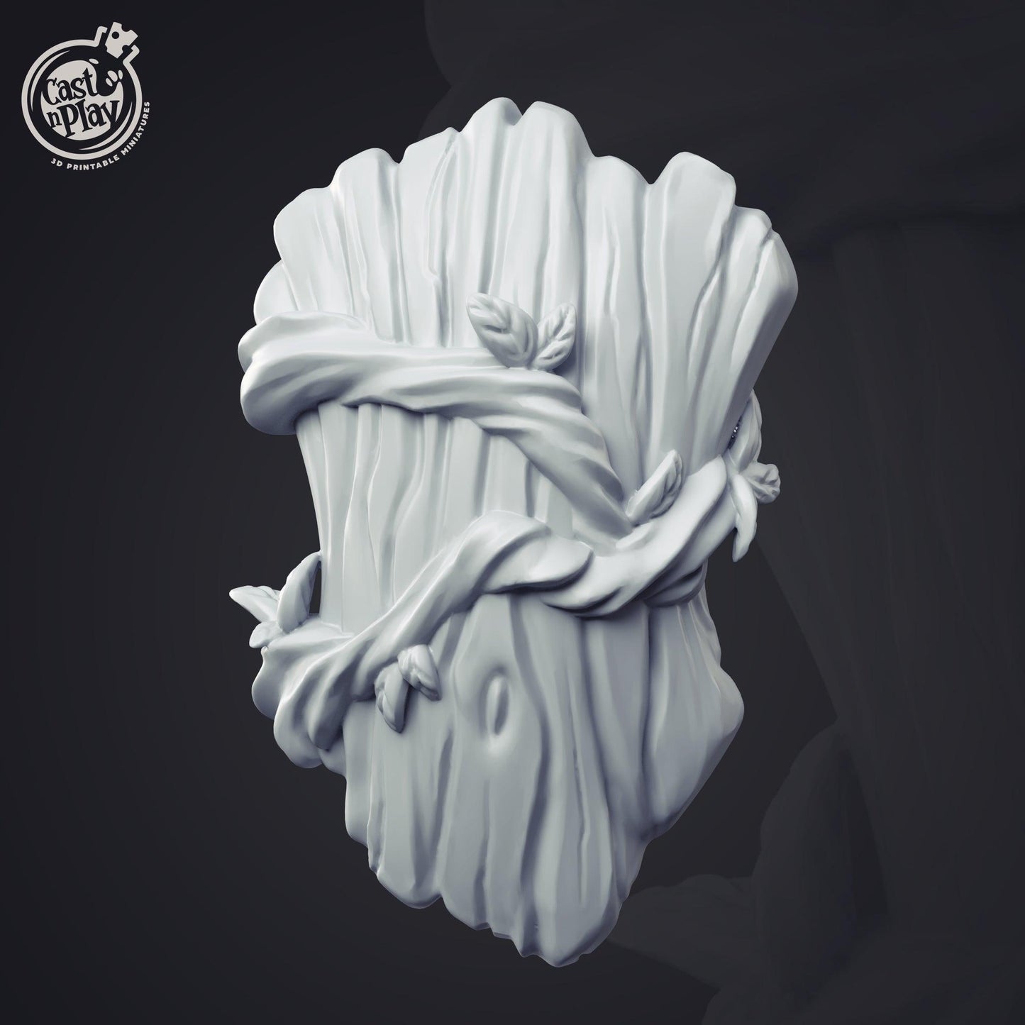 3D Printed Cast n Play Forest Creature Shield 28mm 32mm D&D - 3D Printing Boss 