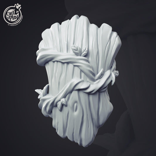3D Printed Cast n Play Forest Creature Shield 28mm 32mm D&D - 3D Printing Boss 