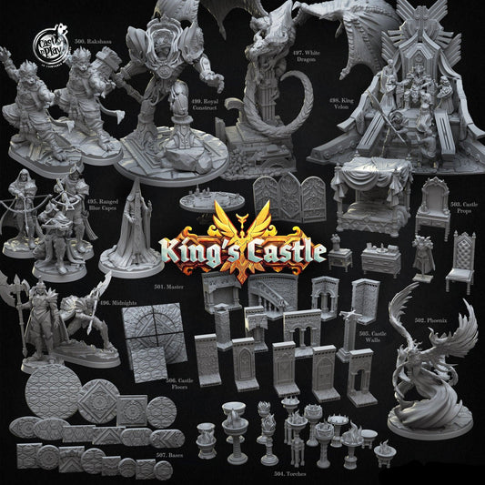 3D Printed Cast n Play Rakshasa 28mm 32mm D&D - 3D Printing Boss 