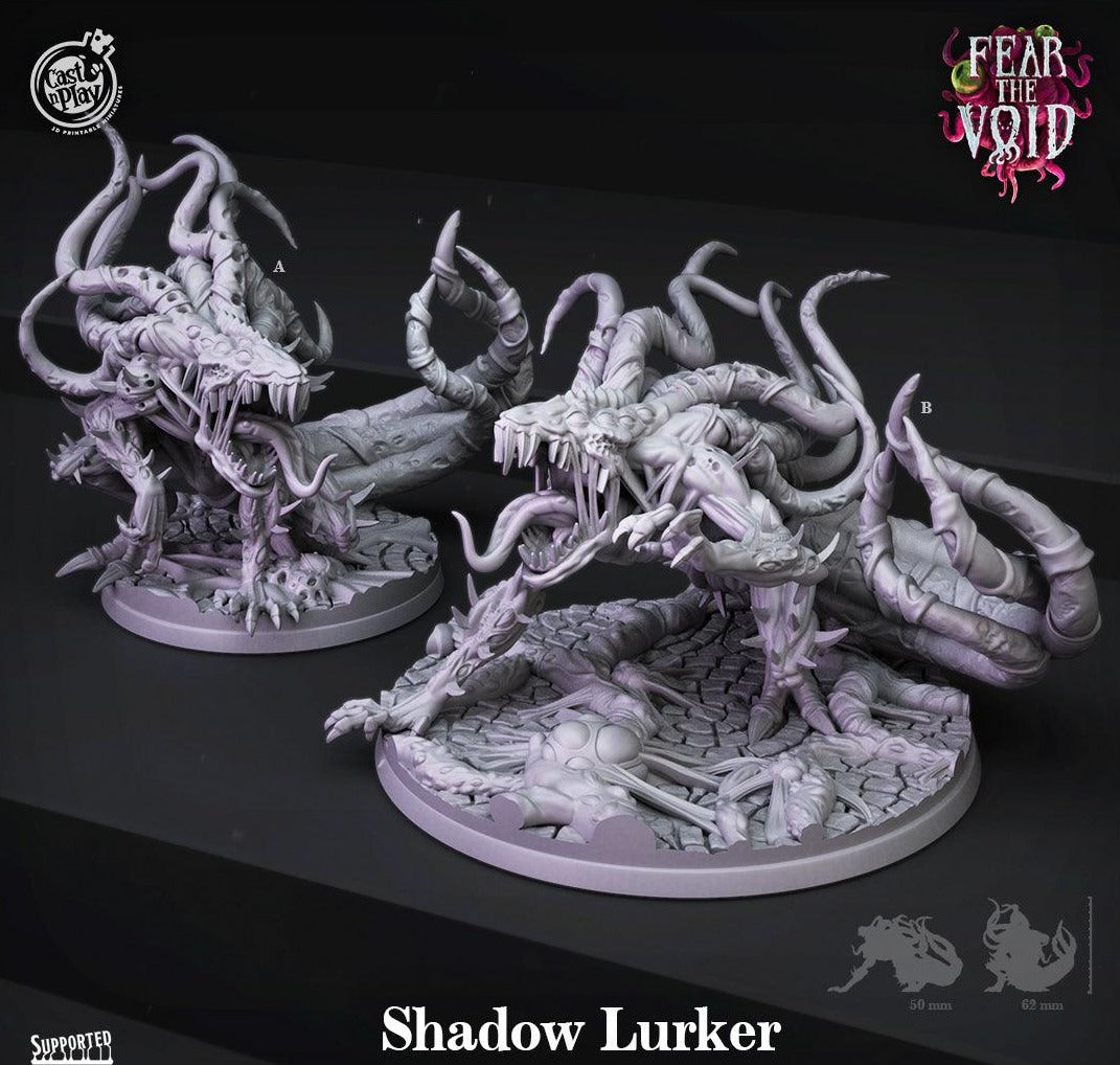 3D Printed Cast n Play Shadow Lurker Fear the Void 28mm 32mm D&D - 3D Printing Boss 