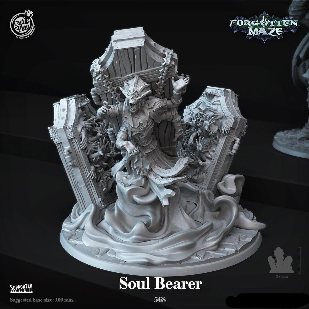 3D Printed Cast n Play Soul Bearer Forgotten Maze 28mm 32mm D&D - 3D Printing Boss 