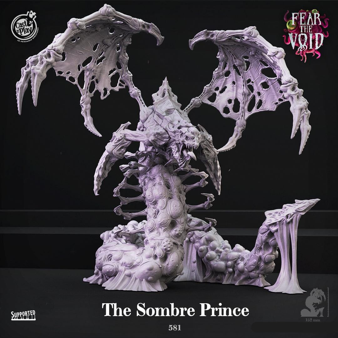 3D Printed Cast n Play The Sombre Prince Fear the Void 28mm 32mm D&D - 3D Printing Boss 