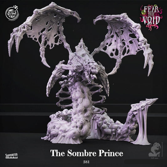 3D Printed Cast n Play The Sombre Prince Fear the Void 28mm 32mm D&D - 3D Printing Boss 