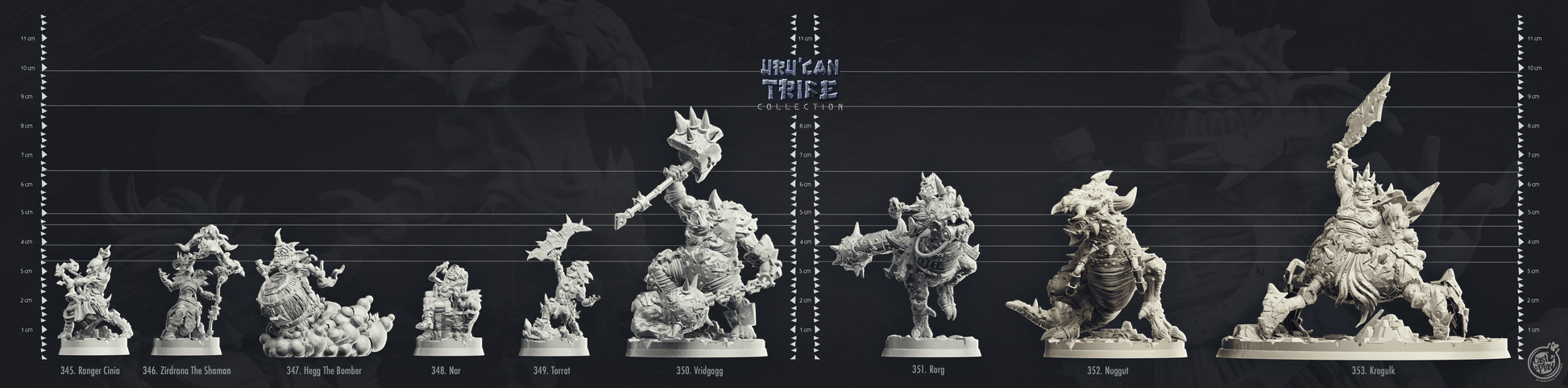 3D Printed Cast n Play Uru-Can Watchtower UruCan Tribe 28mm 32mm D&D - 3D Printing Boss 